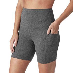 !!NWT!! Women's Charcoal Grey MEMBERS MARK Spandex Bik Shorts XL